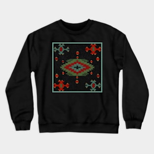 Aztec Design Crewneck Sweatshirt